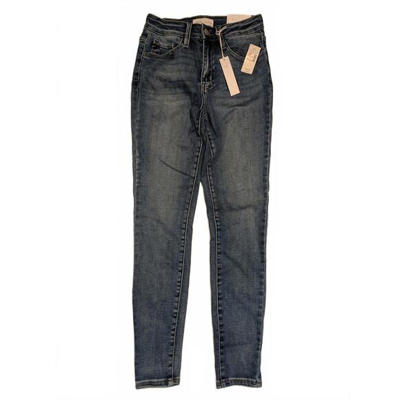 KanCan Denim - KanCan Essentials Skinny Jeans Blue Stretch Denim NWT Womens Size 25 25.29